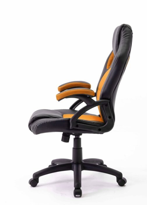 Neo Orange & Black PC Office Chair - Image 3