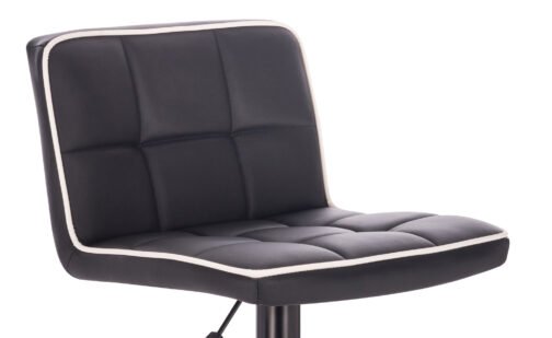 1101S Black W/ White Piping FINISH: Black/White - Image 4