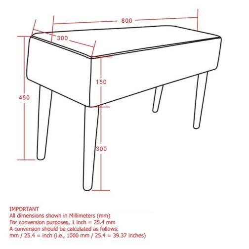 Pinto Bench in Blue Blend - Image 6