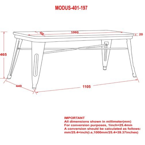 Modus Bench in White - Image 4