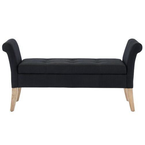 Alice Storage Bench in Black - Image 3