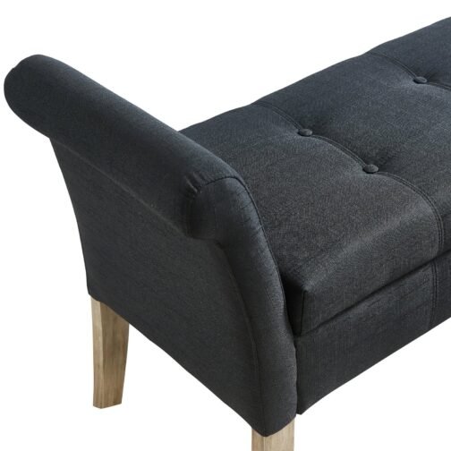 Alice Storage Bench in Black - Image 6