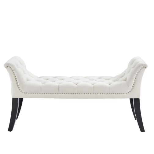 Vici Bench in Ivory - Image 3