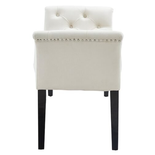 Vici Bench in Ivory - Image 4