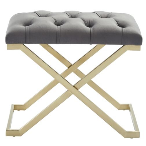 Dora Bench in Grey & Gold - Image 2