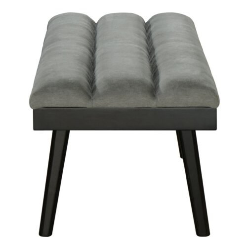 Paul Bench in Grey/Coffee Legs - Image 4