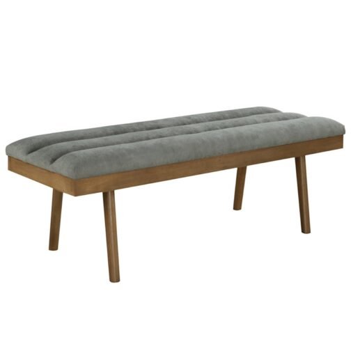 Paul Bench in Grey/Washed Grey Legs