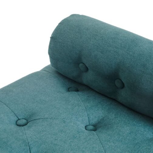 Adith Storage Ottoman in Aqua - Image 4