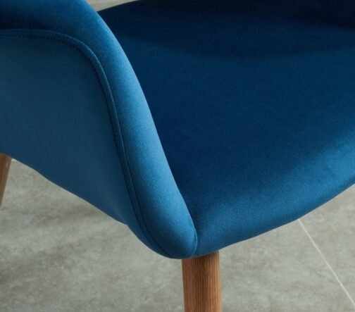 Mira Accent & Dining Chair in Blue - Image 6