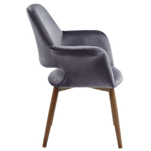 Mira Accent & Dining Chair in Grey - Image 4