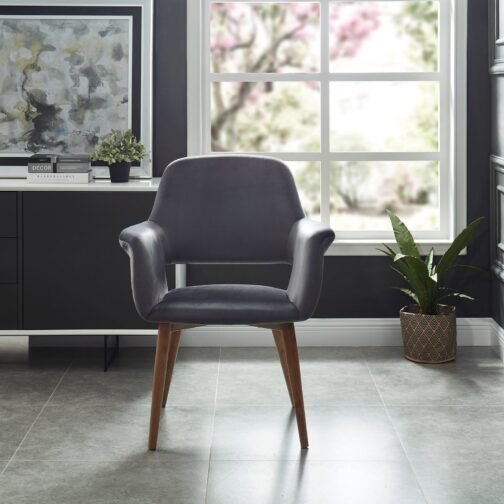 Mira Accent & Dining Chair in Grey - Image 2