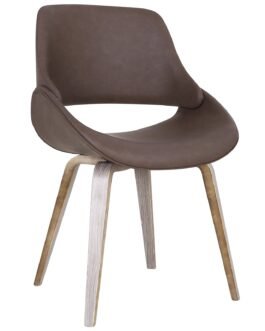 Rano Accent & Dining Chair in Brown