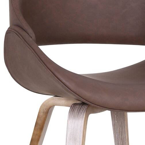 Rano Accent & Dining Chair in Brown - Image 6