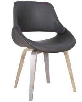 Rano Accent & Dining Chair in Charcoal