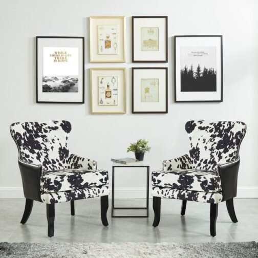 Angus Accent Chair in Black - Image 2