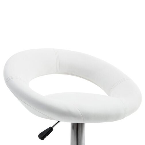 1132S White Bar Stool FINISH: White - Image 5