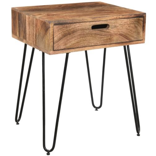 Jayda Accent Table in Natural Burnt