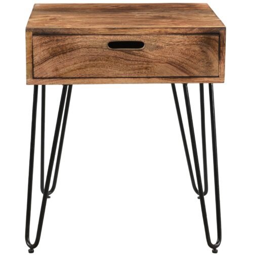 Jayda Accent Table in Natural Burnt - Image 3