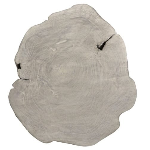 Alina Accent Table in Light Grey - Image 4