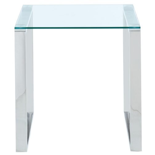 Zevon Accent Table in Silver - Image 2