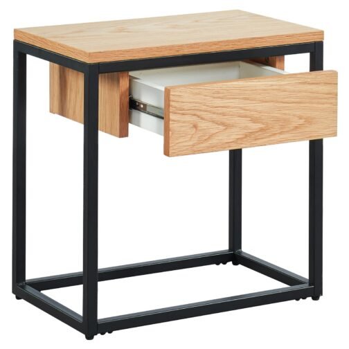 Lancelot Accent Table in Oak - Image 3