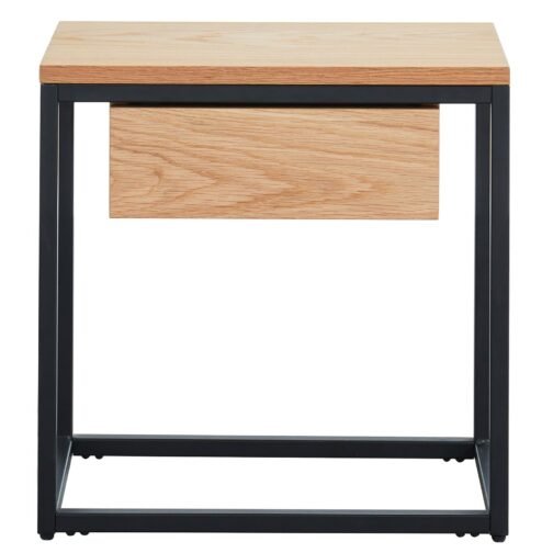 Lancelot Accent Table in Oak - Image 4