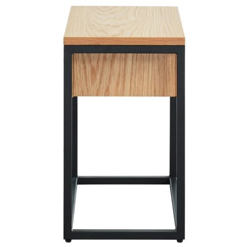 Lancelot Accent Table in Oak - Image 5
