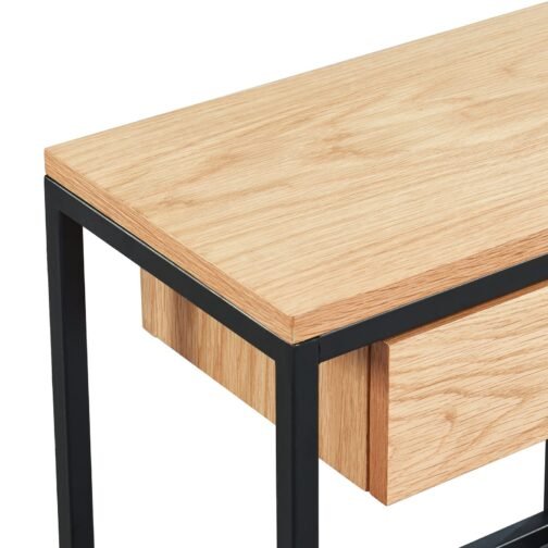 Lancelot Accent Table in Oak - Image 6