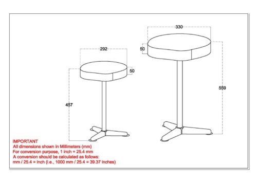 Kenya Accent Table in Natural - Image 6