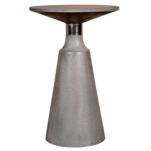 Advik Accent Table in Light Grey - Image 2
