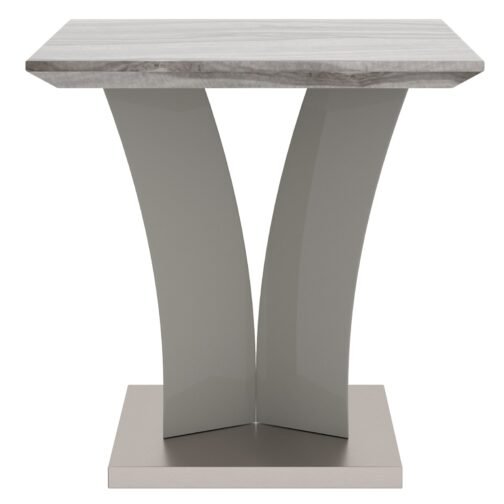 Naples Accent Table in Grey - Image 3