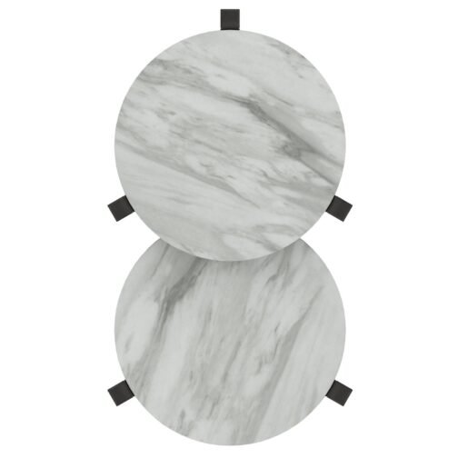 Amore Accent Table in Grey - Image 3