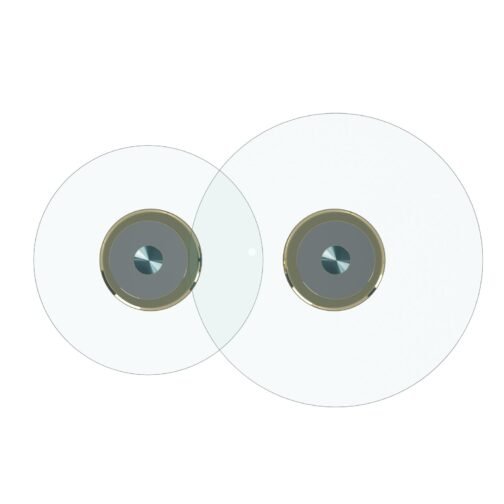 Daisy 2pc Accent Table Set in Gold - Image 6