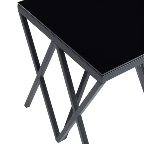 Cal Accent Table in Black - Image 6