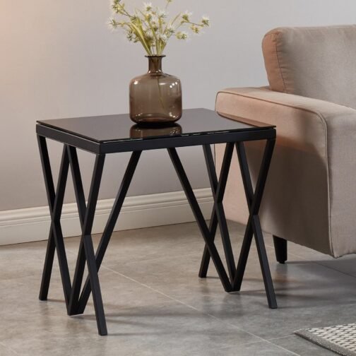 Cal Accent Table in Black - Image 7