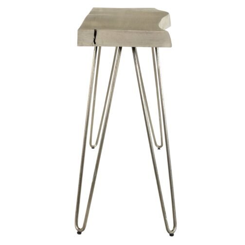 Alina Console Table in Light Grey - Image 3