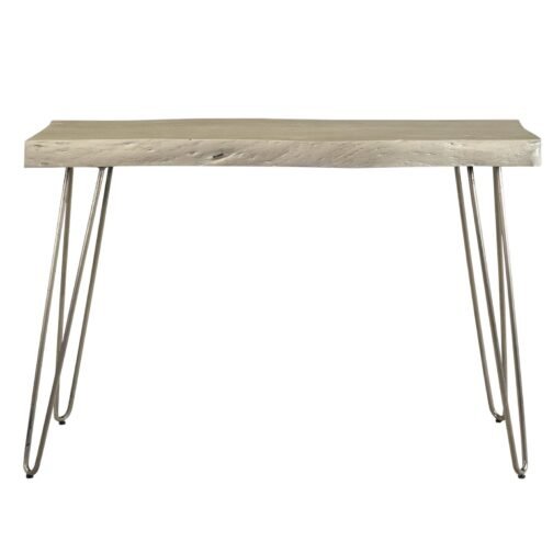 Alina Console Table in Light Grey - Image 4