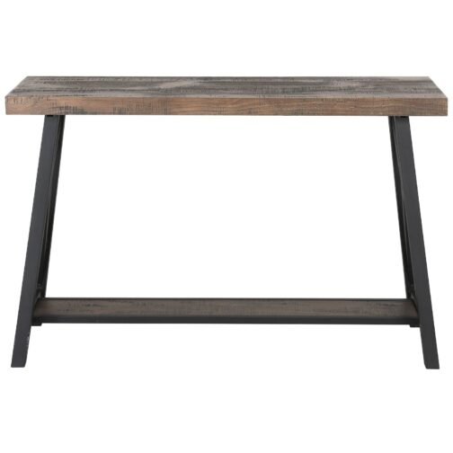 Port Console Table in Rustic Oak - Image 3