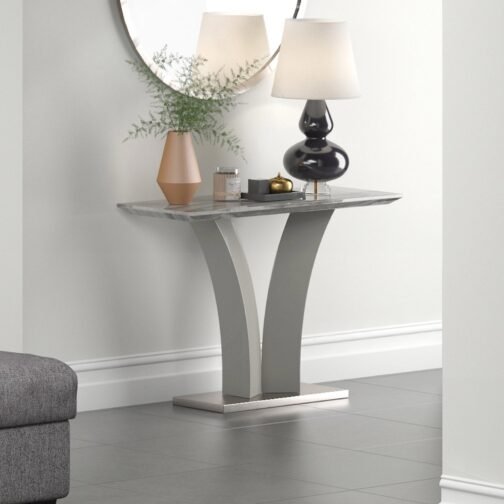 Naples Console Table in Grey - Image 2