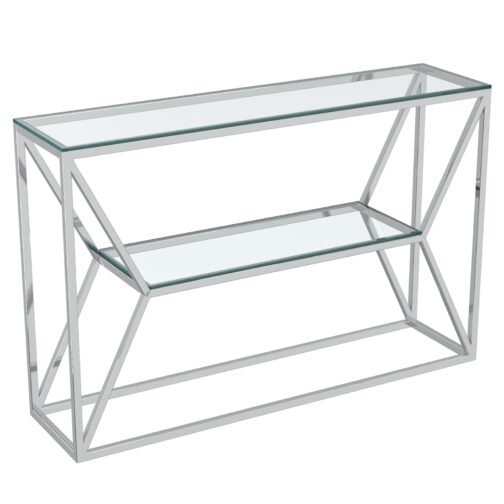 Ragor Console Table in Silver