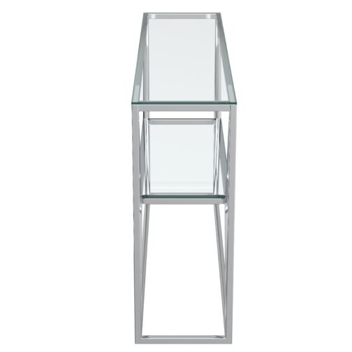 Ragor Console Table in Silver - Image 3