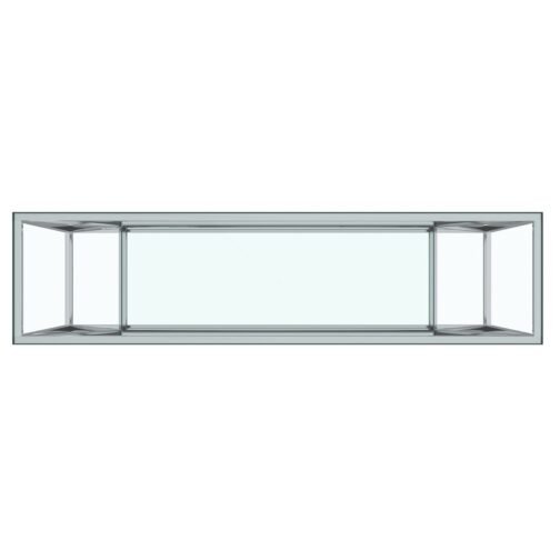 Ragor Console Table in Silver - Image 4