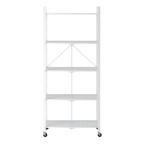 Kuby Foldable 5-Tier Shelf in White - Image 3