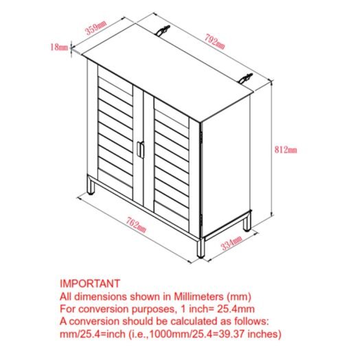 Fara Cabinet in Grey - Image 8