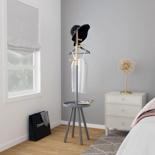 Mia Coat Rack in Grey - Image 2