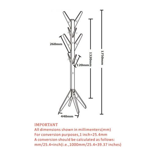 Jax Coat Rack in Walnut - Image 5