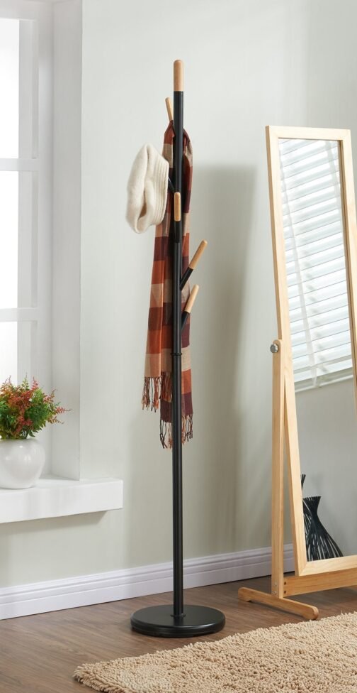 Tanna Coat Rack in Black - Image 2