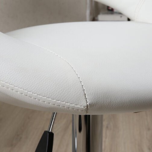 1132S White Bar Stool FINISH: White - Image 6