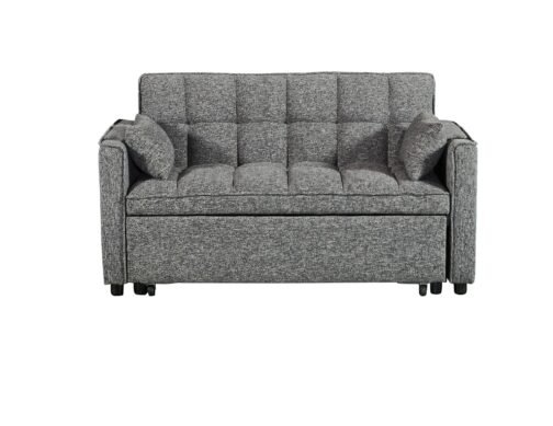 VANESSA- CHARCOAL CHENILLE FABRIC
