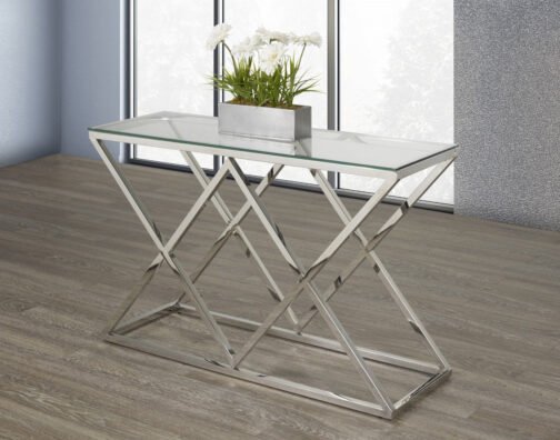 Nexus Sofa Table (Silver) - Image 2